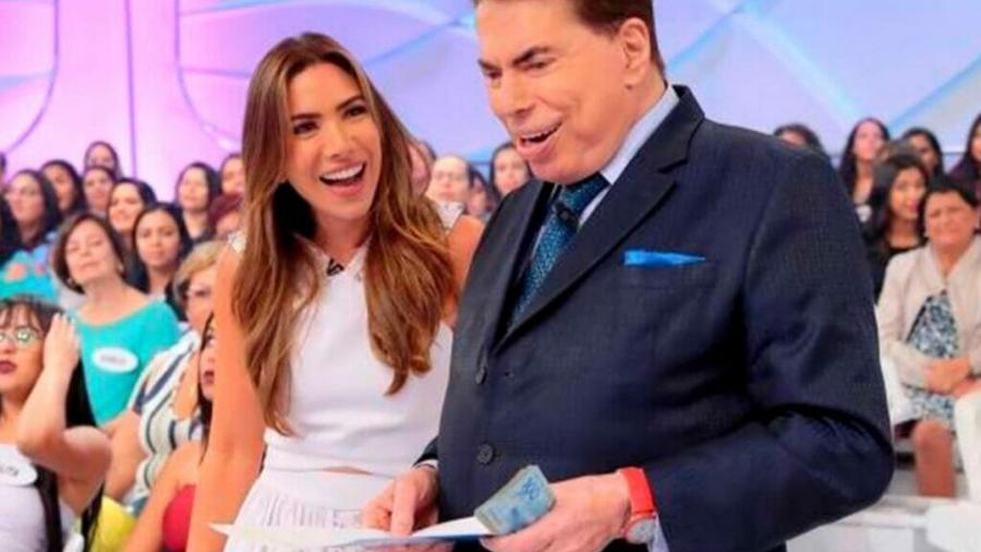 Patrícia Abravanel e Silvio Santos - Divulgação/SBT