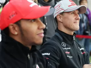 F1 - Hamilton: "Não penso em me comparar a Schumacher"