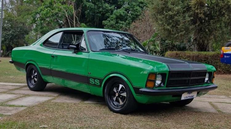 Programa Chevrolet Vintage está restaurando clássicos como o Opala; veículos serão leiloados