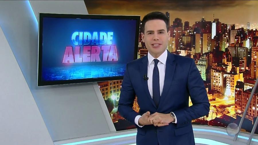 Luiz Bacci comanda o "Cidade Alerta"  - Edu Moraes/ RecordTV