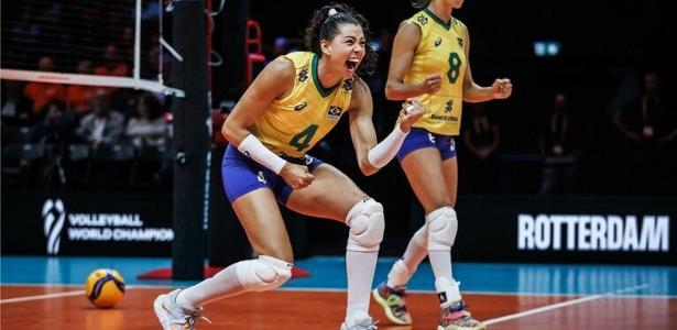 Seleção brasileira venceu Porto Rico por 3 sets a 0