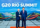 Lula recebe o presidente da China, Xi Jinping, após a Cúpula do G20 - Lula e Xi Jinping na Cúpula do G20. Foto: Ricardo Stuckert/Presidência da República