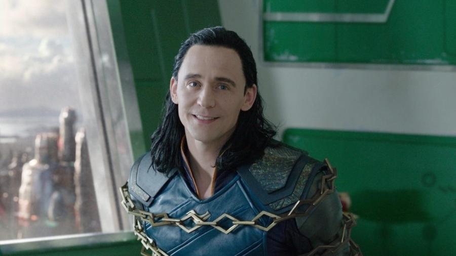 Tom Hiddleston como Loki em Thor: Ragnarok - Reprodução
