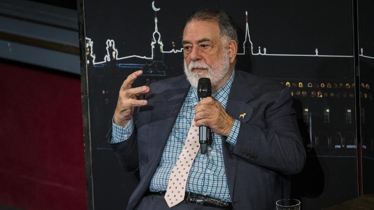 Francis Ford Coppola esteve no Brasil para divulgação do novo filme, 'Megalópolis'