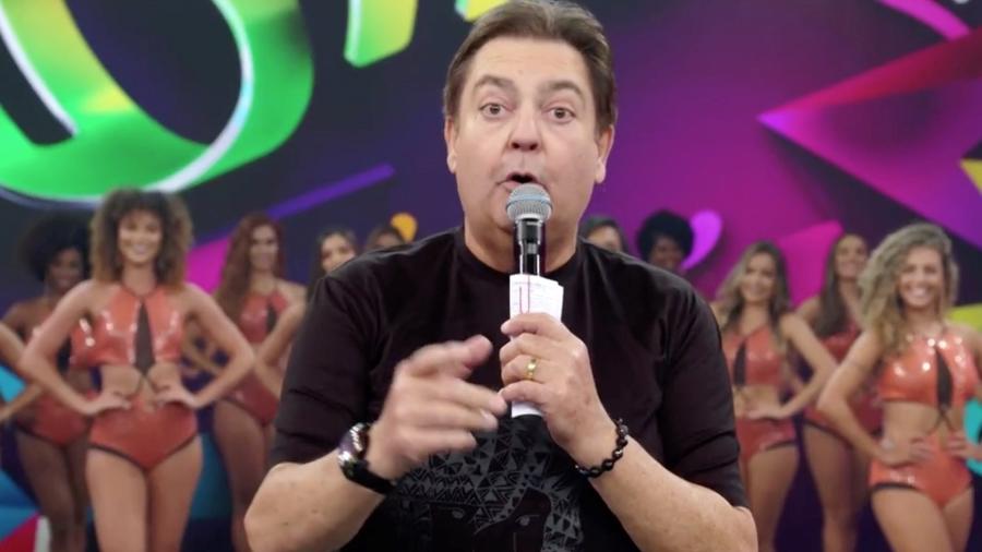 Fausto Silva sai este ano do "Domingão" da Globo direto para a Band em 2022 - Reprodução/TV Globo