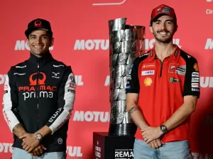 MotoGP: Confira cenários para Martín ou Bagnaia ganharem o título de 2024 em Barcelona