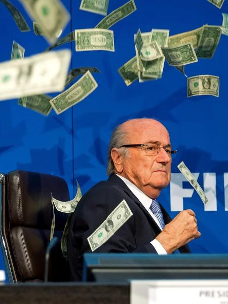 Escândalo de corrupção derrubou Joseph Blatter da presidência da Fifa - Philipp Schmidli/Getty Images)