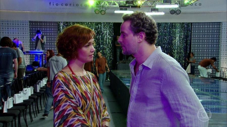 Esther (Julia Lemmertz) e Paulo (Dan Stulbach) em Fina Estampa (divulgação) - Reprodução / Internet