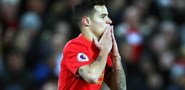 Philippe Coutinho, do Liverpool, acabou ficando no clube apesar de interesse do Barça - Clive Brunskill/Getty Images