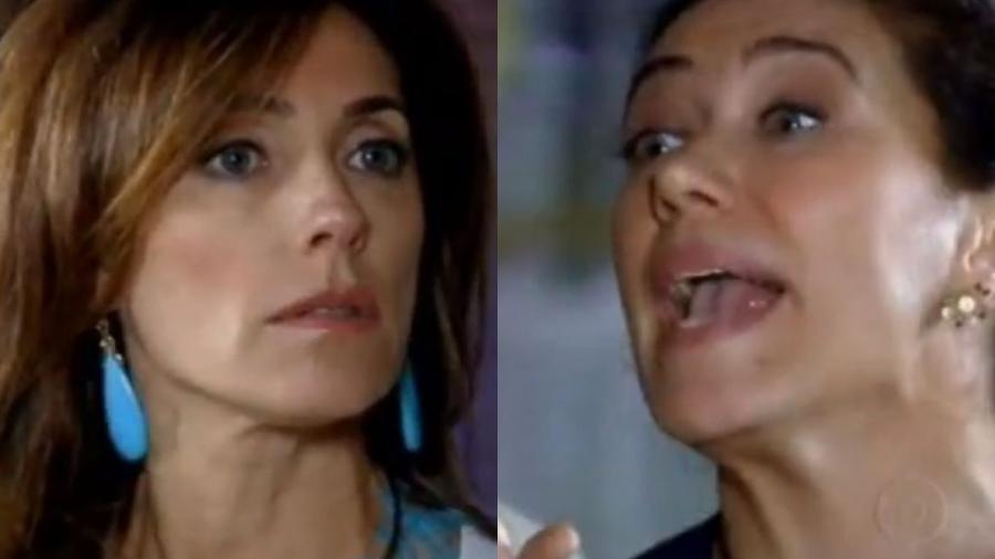 Tereza Cristina (Christiane Torloni) e Griselda (Lilia Cabral) de Fina Estampa (Reprodução - TV Globo) - Reprodução / Internet