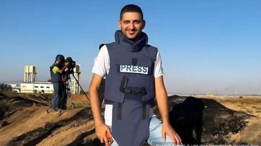 Jornalista palestino morto em Gaza Jornalista palestino morto em Gaza