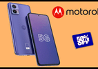 Oferta Relâmpago: Smartphone Motorola Edge pela metade do peço - Divulgação