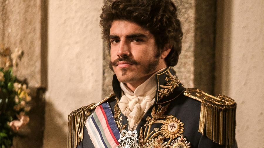 Dom Pedro (Caio Castro) de Novo Mundo (Divulgação/TV Globo) - Reprodução / Internet