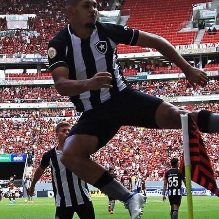 Botafogo comemorou no último clássico em Brasília - 