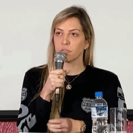 Delegada Camila Cecconello, em coletiva de imprensa no Paraná  - Reprodução 