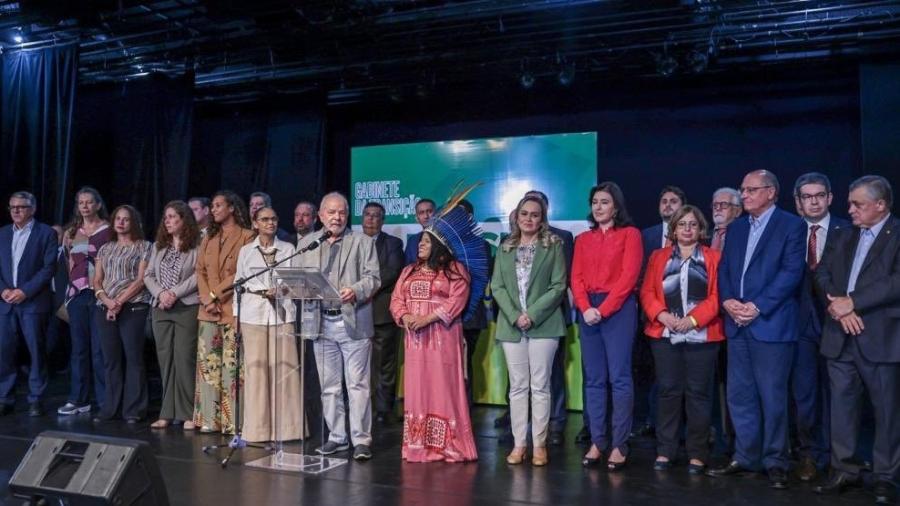 O presidente eleito Lula (PT) começará o seu terceiro governo com 11 ministras, distribuídas entre os 37 ministérios. Foto: Ricardo Stuckert - O presidente eleito Lula (PT) começará o seu terceiro governo com 11 ministras, distribuídas entre os 37 ministérios. Foto: Ricardo Stuckert