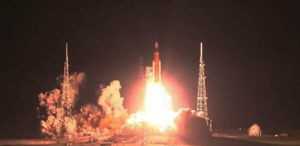 A Nasa lançou com sucesso a missão Artemis 1, rumo à Lua