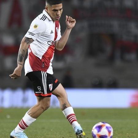 Juanfer Quintero, camisa 10 do River Plate - Getty Images