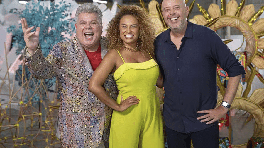 Milton Cunha, Alex Escobar e a estreante Karine Alves comandam as transmissões do Carnaval da TV Globo em 2024