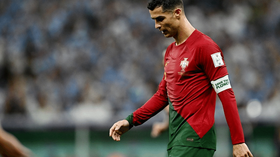 Cristiano Ronaldo tem um gol na Copa do Mundo de 2022 - Dylan Martinez/REUTERS