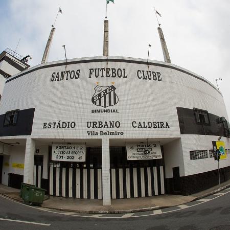 Estádio Vila Belmiro, do Santos (Reprodução) - Reprodução / Internet