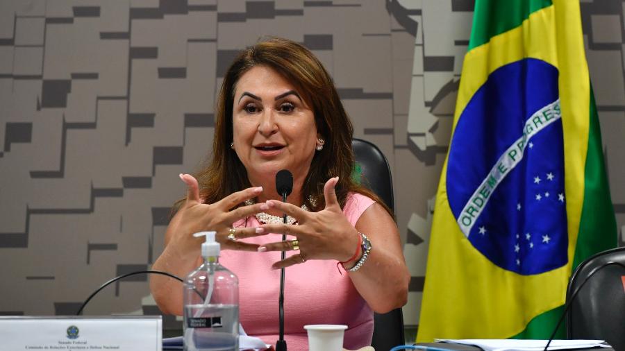 Kátia Abreu (PP-TO), presidente da Comissão de Relações Exteriores do Senado.  - Leopoldo Silva/Agência Senado