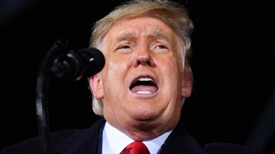 Trump fará primeiro discurso público após deixar presidência -                                 MANDEL NGAN/AFP                            