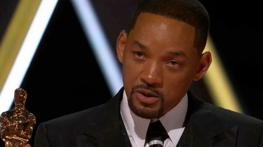 Will Smith recebe o Oscar de Melhor Ator por "King Richard - Criando Campeãs" - Divulgação
