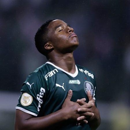 Endrick ficará no Palmeiras até julho de 2024. Depois vai para a Espanha - Getty Images
