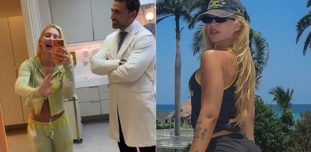 Virginia Fonseca voltou à clínica para conferir harmonização glútea - undefined
