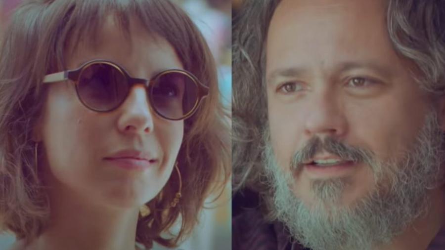 Lara (Andréia Horta) e Mateus (Danton Mello) em Um Lugar ao Sol (Reprodução/Globo) - Reprodução / Internet