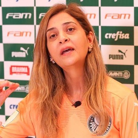 Leila Pereira, presidente e patrocinadora  do Palmeiras - Flickr - Fabio Menotti/Palmeiras