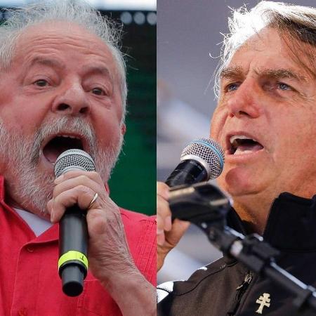Lula e Bolsonaro são os candidatos na disputa pelo segundo turno: dá para falar disso sem brigar? - CAIO GUATELLI / AFP E ISAC NóBREGA/PR                            