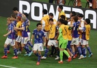 Protesto, gols, torcida fantasiada e mais: as fotos de Alemanha x Japão - GettyImages