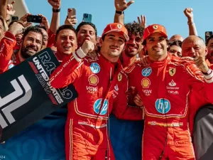 F1: Ferrari surpreende, domina e faz dobradinha no GP dos EUA