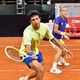 Matos e Melo caem na estreia em Roma e seguem zerados no saibro europeu