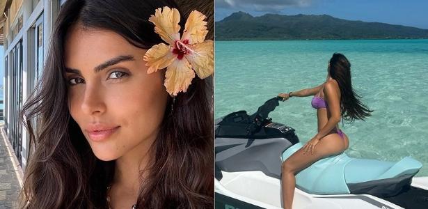 Isabella Arantes mostrou novas fotos da lua de mel com Gabriel Medina - undefined