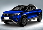 VW ainda não desistiu de ter uma picape contra Toro e Montana - Projeção da VW Tarok 2022 idealizada por Kleber Silva (Foto: Reprodução/KDesign AG)