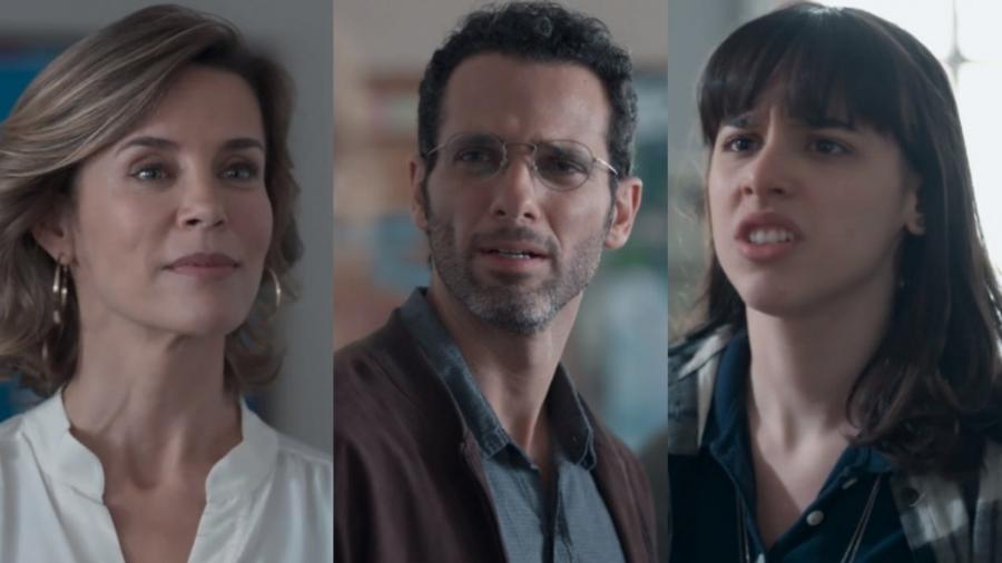 Malu (Daniela Galli), Bóris (Mouhamed Harfouch) e Lica (Manoela Aliperti) de Malhação: Viva a Diferença (Reprodução - TV Globo) - Reprodução / Internet