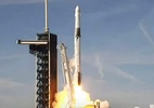 Veja lançamento de foguete da SpaceX em vídeo gravado por passageiro de avião - Reprodução