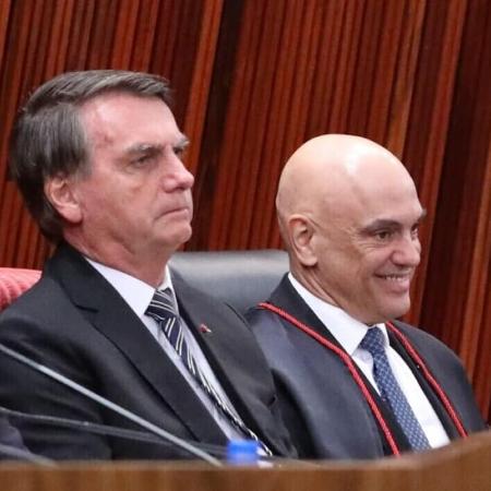 O ex-presidente Jair Bolsonaro é alvo de investigações em inquéritos que têm como relator o ministro Alexandre de Moraes Foto: Antônio Augusto/TSE