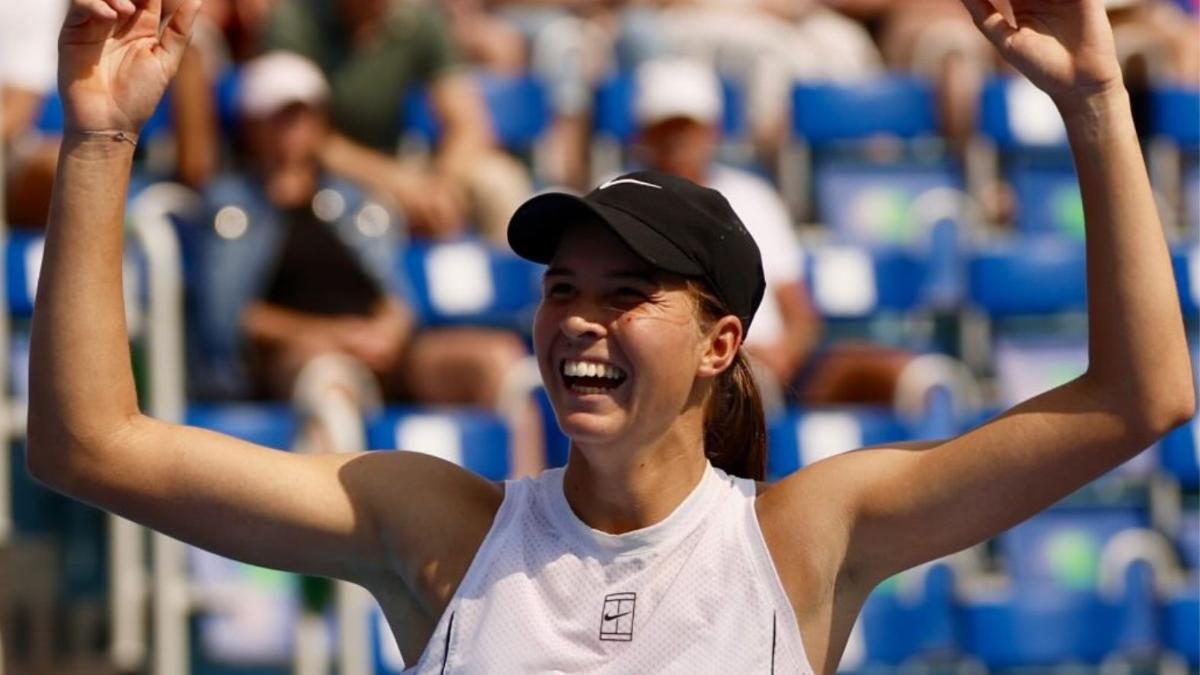 Tagger conquista em Praga seu primeiro título de WTA, aos 18 anos