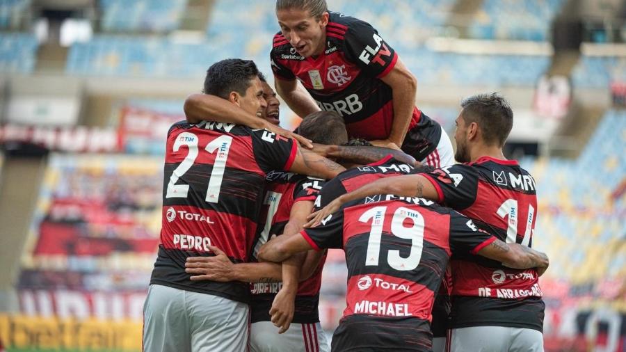 Jogadores do Flamengo passarão por nova bateria de testes - Alexandre Vidal/CRF
