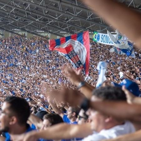 Torcida do Cruzeiro - Reprodução/Instagram @cruzeiro