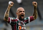 Felipe Melo não consegue conter a emoção e chora durante hino na Libertadores - Getty Images