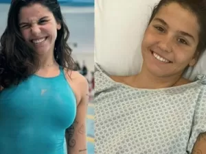 Conheça a nadadora brasileira que removeu 4 tumores antes das Olimpíadas