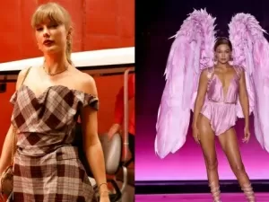 Gigi Hadid revela que Taylor Swift ensinou “truque” especial para o Victoria's Secret Fashion Show; assista