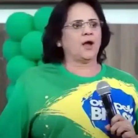 A senadora eleita Damares Alves: denúncias de abuso seguem sem comprovação - Reprodução/Vídeo