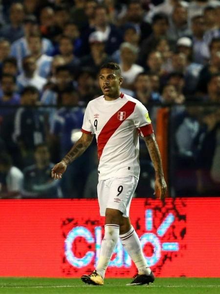 Guerrero não vai poder defender o Peru na Copa do Mundo da Rússia - Marcos Brindicci/Reuters