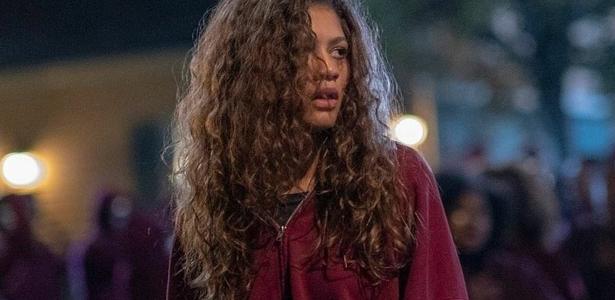 Zendaya vive Rue em cena de "Euphoria"